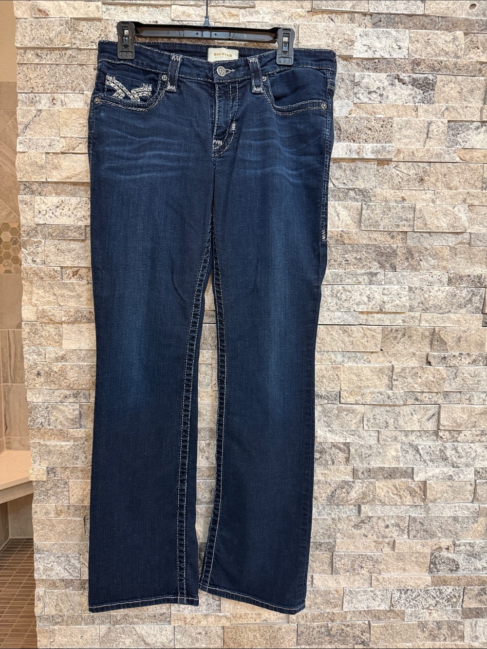Big Star boot Jeans in Dark Blue Wash